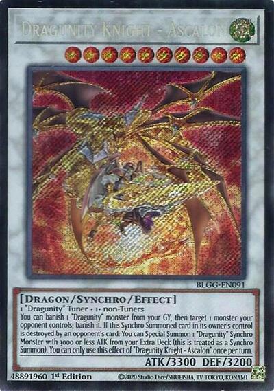 Dragunity Knight - Ascalon (BLGG-EN091) [Battles of Legend: Glorious Gallery]