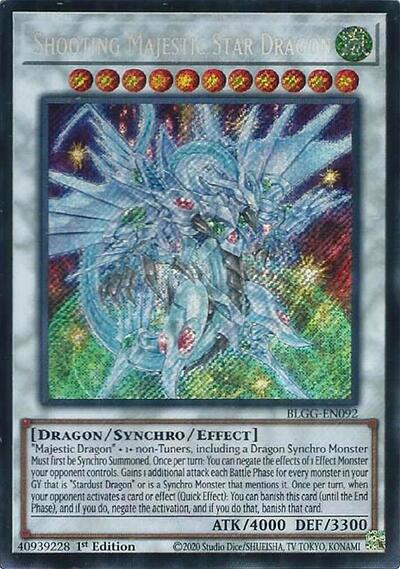 Shooting Majestic Star Dragon (BLGG-EN092) [Battles of Legend: Glorious Gallery]