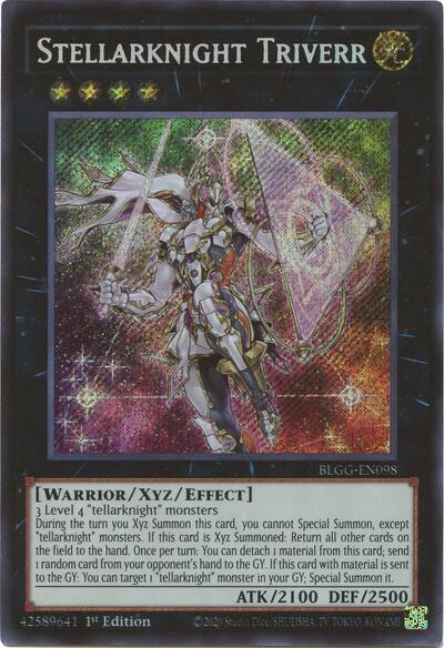 Stellarknight Triverr (BLGG-EN098) [Battles of Legend: Glorious Gallery]