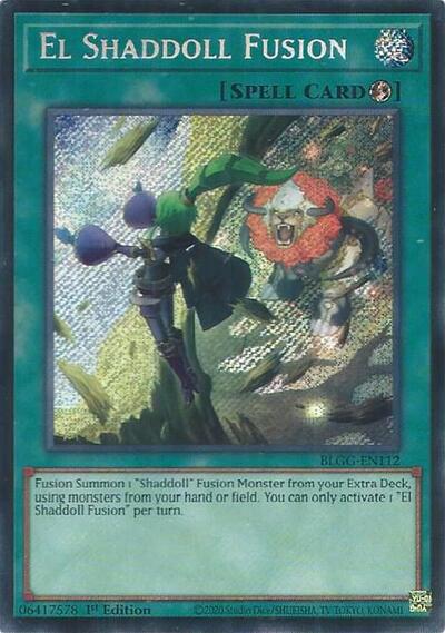 El Shaddoll Fusion (BLGG-EN112) [Battles of Legend: Glorious Gallery]