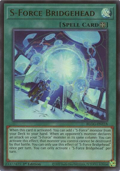 S-Force Bridgehead (BLGG-EN118) [Battles of Legend: Glorious Gallery]
