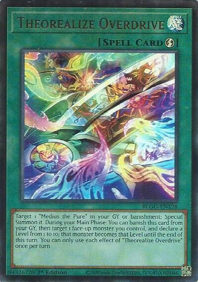 Theorealize Overdrive (BLGG-EN128) [Battles of Legend: Glorious Gallery]