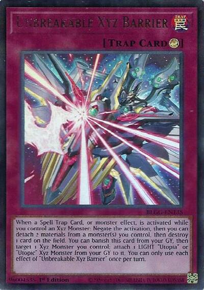Unbreakable Xyz Barrier (BLGG-EN135) [Battles of Legend: Glorious Gallery]