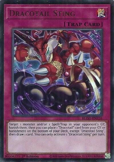 Dracotail Sting (BLGG-EN136) [Battles of Legend: Glorious Gallery]