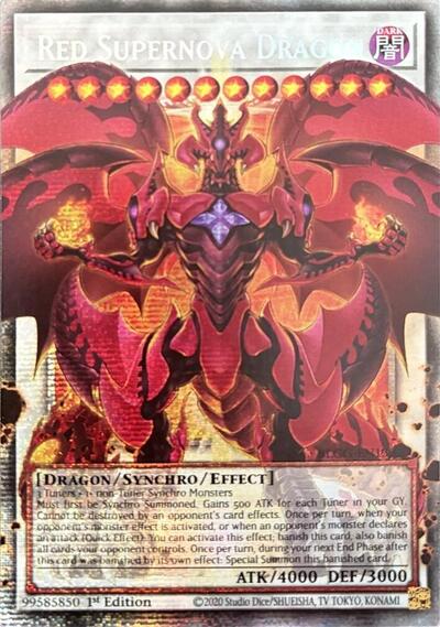 Red Supernova Dragon (Starlight Rare) (BLGG-EN139) [Battles of Legend: Glorious Gallery]