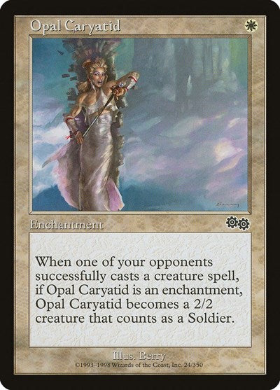 Opal Caryatid (24) [Urza's Saga]