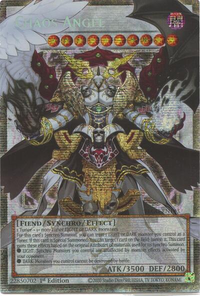 Chaos Angel (Starlight Rare) (BLGG-EN143) [Battles of Legend: Glorious Gallery]