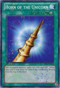 Horn of the Unicorn (Mosaic Rare) (BP02-EN134) [Battle Pack 2: War of the Giants]