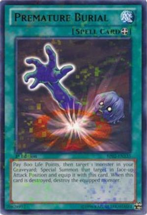 Premature Burial (Mosaic Rare) (BP02-EN135) - Battle Pack 2: War of the Giants 1st Edition