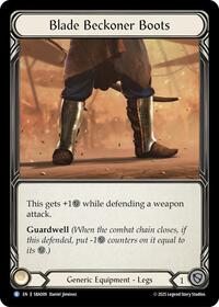 Blade Beckoner Boots (SBA009) (SBA009) [Silver Age Chapter 3]