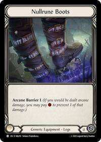 Nullrune Boots (SBL010) [Silver Age Chapter 3]