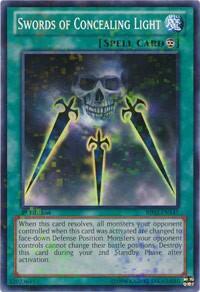 Swords of Concealing Light (Mosaic Rare) (BP02-EN147) [Battle Pack 2: War of the Giants]