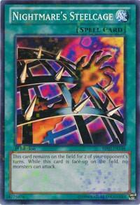 Nightmare's Steelcage (Mosaic Rare) (BP02-EN148) [Battle Pack 2: War of the Giants]