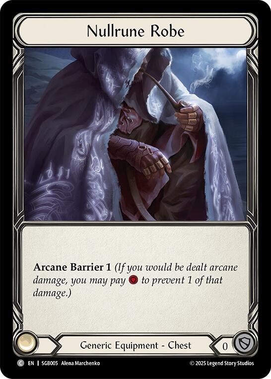 Nullrune Robe (SGB005) (SGB005) [Silver Age Chapter 3]