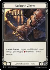 Nullrune Gloves (SGB006) [Silver Age Chapter 3]