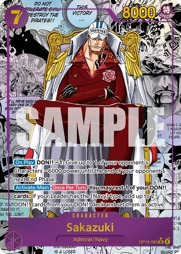 Sakazuki (Manga) (OP16-065) [The Time of Battle]