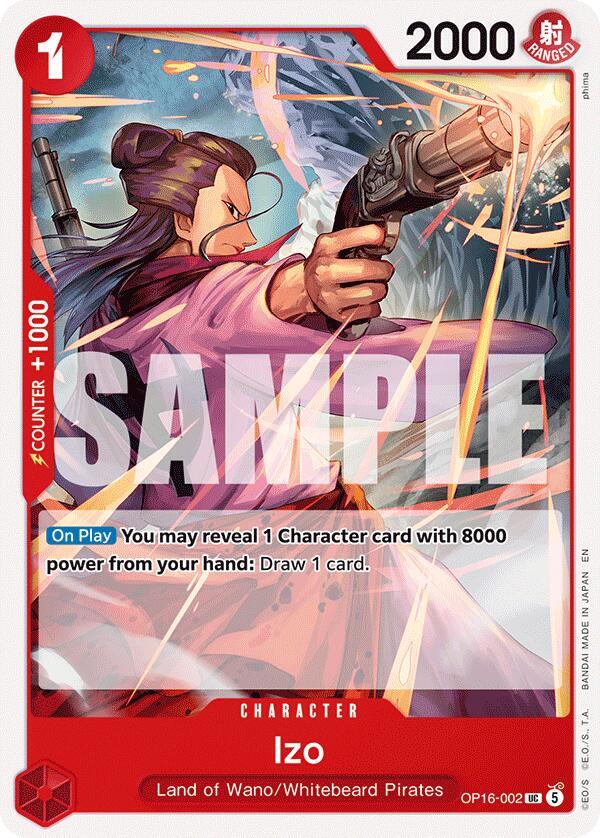 Izo (OP16-002) [The Time of Battle]