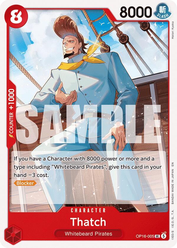 Thatch (OP16-005) [The Time of Battle]