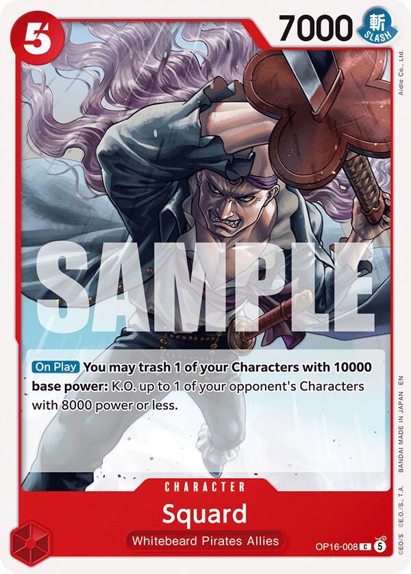 Squard (OP16-008) [The Time of Battle]