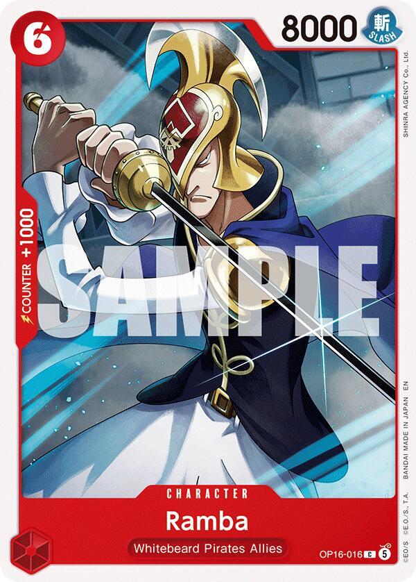 Ramba (OP16-016) [The Time of Battle]