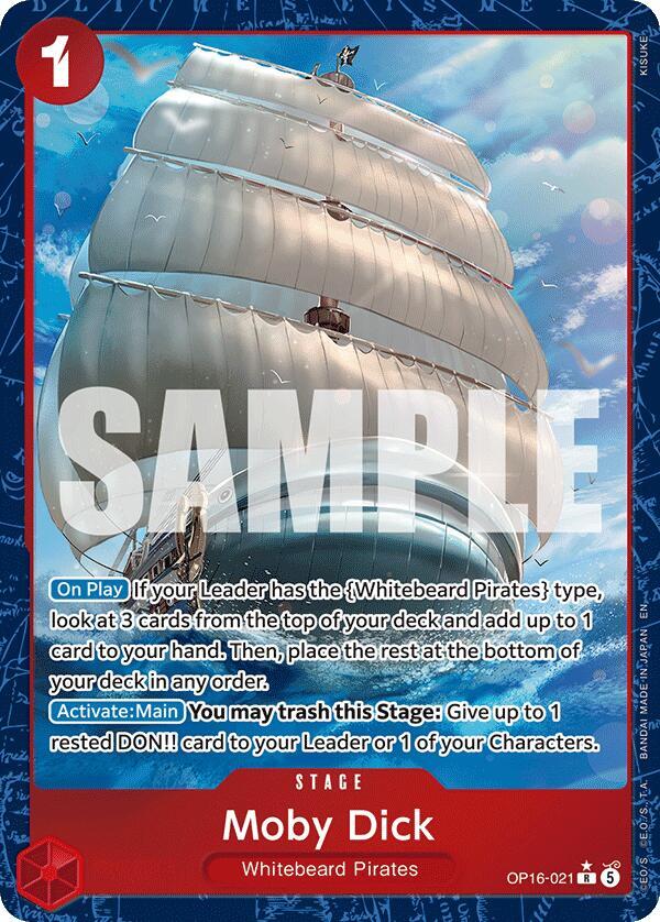 Moby Dick (Alternate Art) (OP16-021) [The Time of Battle]