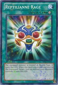 Reptilianne Rage (Mosaic Rare) (BP02-EN156) [Battle Pack 2: War of the Giants]