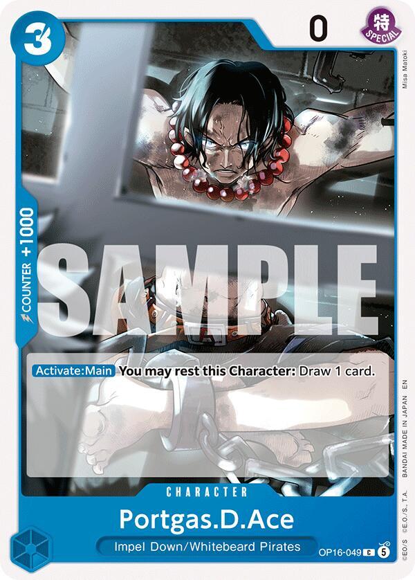 Portgas.D.Ace (049) (OP16-049) [The Time of Battle]