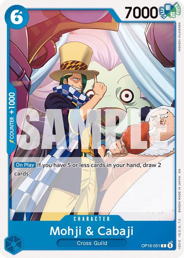 Mohji & Cabaji (OP16-051) [The Time of Battle]