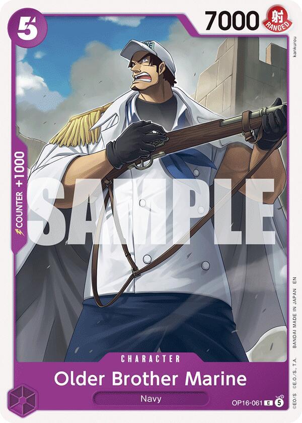 Older Brother Marine (OP16-061) [The Time of Battle]