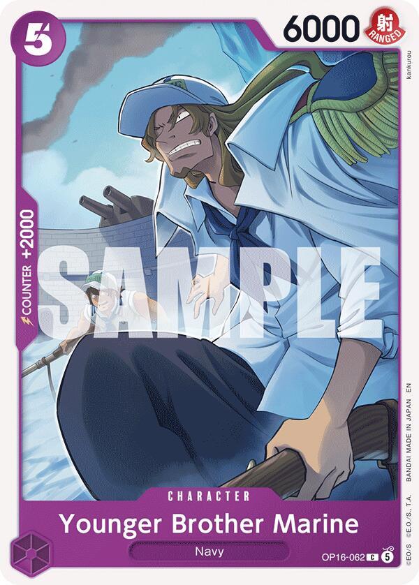 Younger Brother Marine (OP16-062) [The Time of Battle]