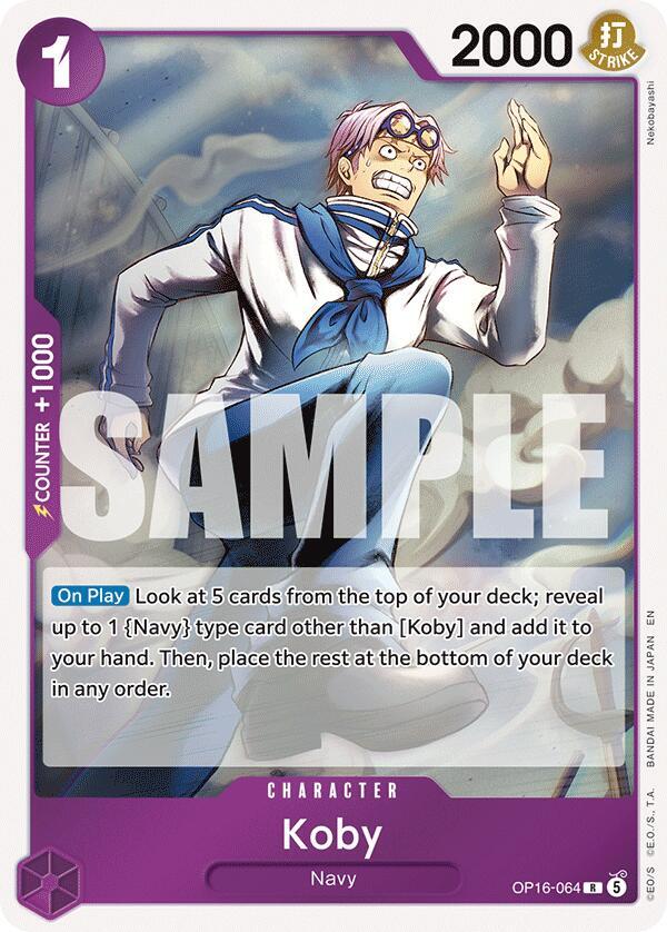 Koby (OP16-064) [The Time of Battle]