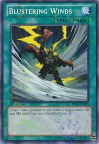 Blustering Winds (Mosaic Rare) (BP02-EN163) [Battle Pack 2: War of the Giants]