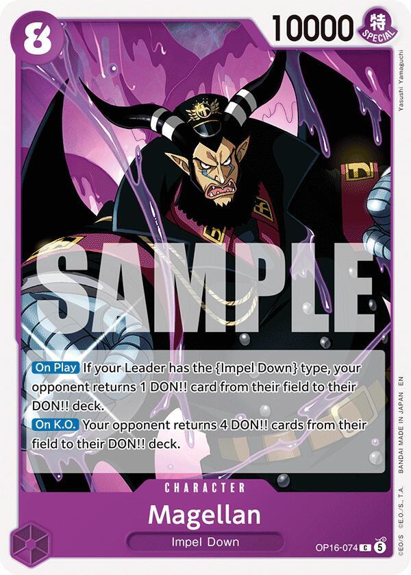 Magellan (OP16-074) [The Time of Battle]