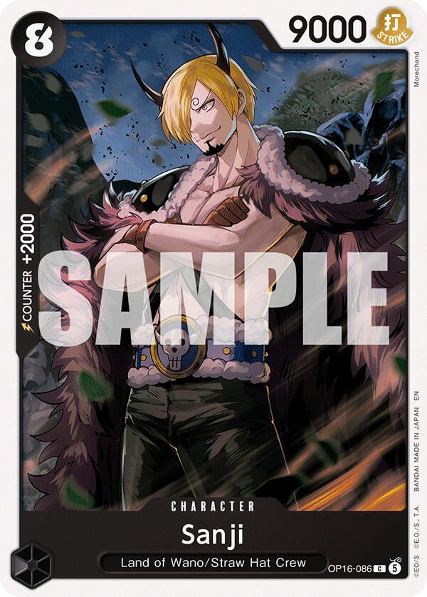Sanji (OP16-086) [The Time of Battle]