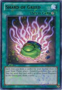 Shard of Greed (Mosaic Rare) (BP02-EN165) [Battle Pack 2: War of the Giants]