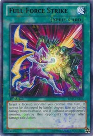 Full-Force Strike (Mosaic Rare) (BP02-EN166) - Battle Pack 2: War of the Giants 1st Edition