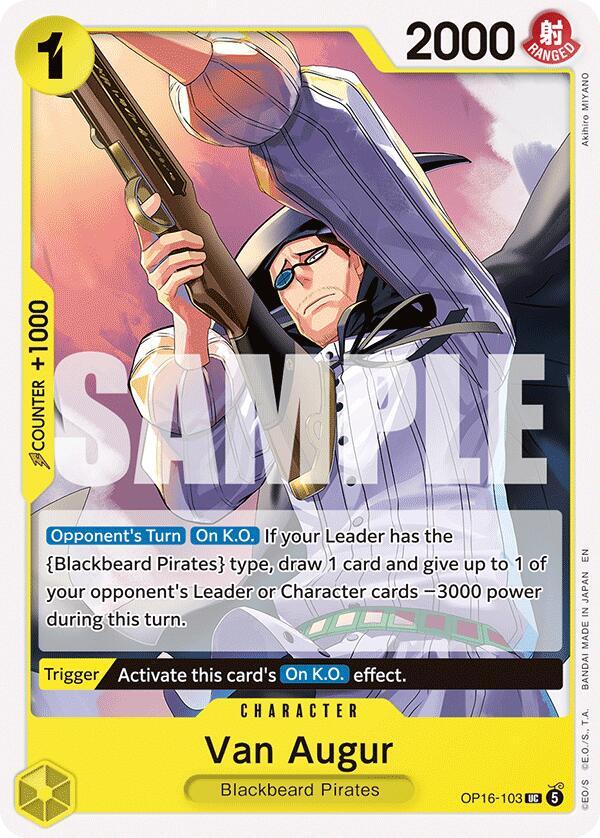 Van Augur (OP16-103) [The Time of Battle]