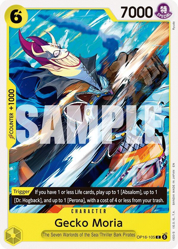 Gecko Moria (OP16-105) [The Time of Battle]