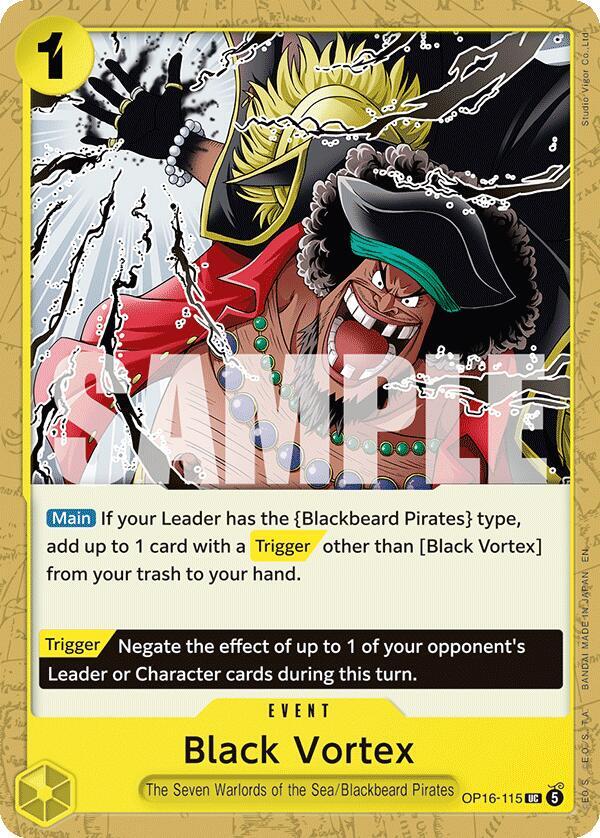 Black Vortex (OP16-115) [The Time of Battle]