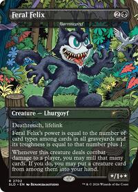 Feral Felix  - Barrowgoyf (2702) [Secret Lair Drop Series]