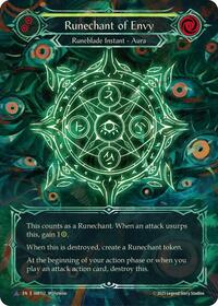Runechant of Envy (Yellow)(Marvel) (IAR152-MV) [Omens of the Third Age]