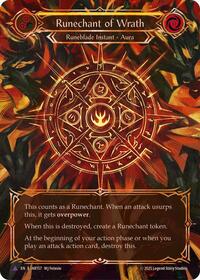 Runechant of Wrath (Yellow)(Marvel) (IAR157-MV) [Omens of the Third Age]