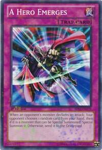 A Hero Emerges (Mosaic Rare) (BP02-EN179) [Battle Pack 2: War of the Giants]