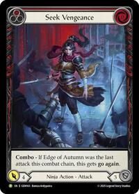 Seek Vengeance (Red) (GEM163) [Gem Pack 5]