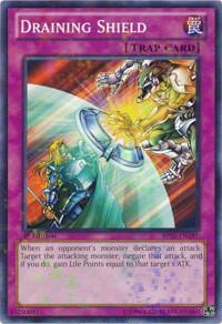 Draining Shield (Mosaic Rare) (BP02-EN181) [Battle Pack 2: War of the Giants]