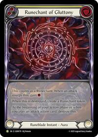 Runechant of Gluttony (Yellow) (GEM179) [Gem Pack 5]