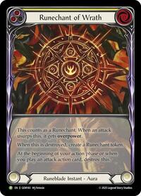 Runechant of Wrath (Yellow) (GEM183) [Gem Pack 5]