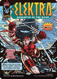 Elektra, Daughter of the Hand (Borderless) (395) (395) [Marvel Super Heroes]