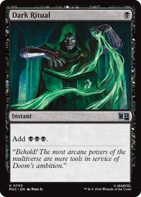 Dark Ritual (793) [Commander: Marvel Super Heroes]