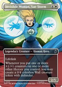 Invisible Woman, Sue Storm (Borderless) (323) [Marvel Super Heroes]